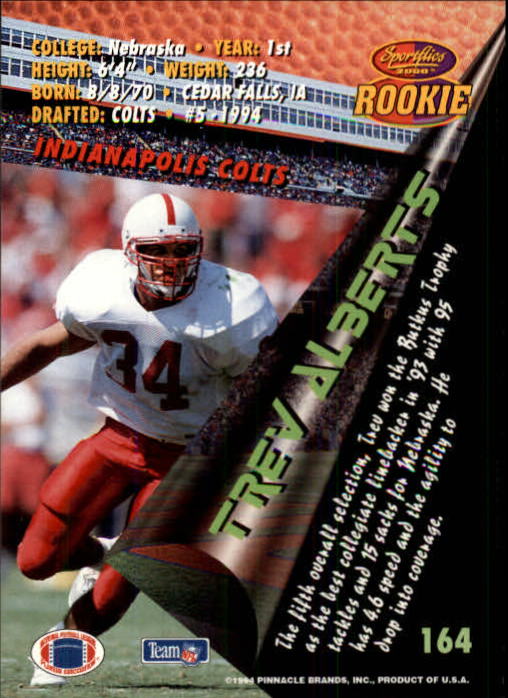 B4237- 1994 Sportflics FB Card #s 1-184 +Inserts -You Pick- 15+ FREE US SHIP - Picture 303 of 338