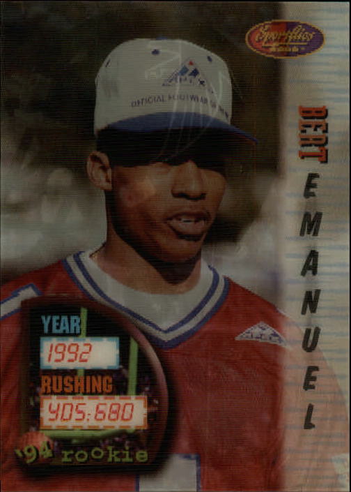 B4237- 1994 Sportflics FB Card #s 1-184 +Inserts -You Pick- 15+ FREE US SHIP - Picture 314 of 338