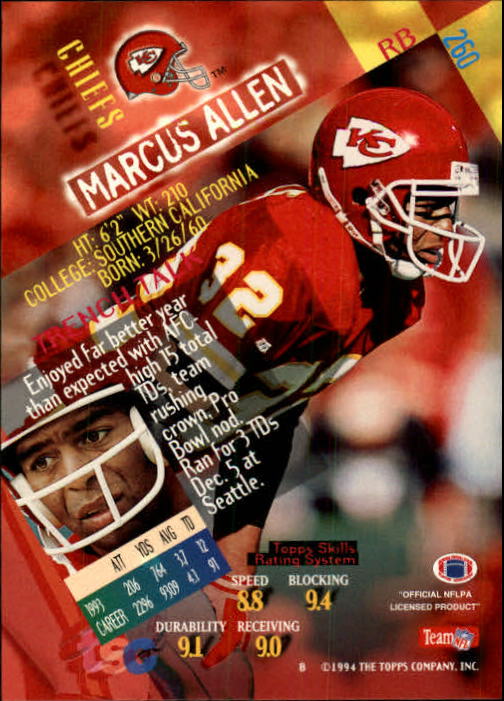 A1063- 1994 Stadium Club FB Cards 251-500 +Rookies -You Pick- 15+ FREE US SHIP - Picture 21 of 485