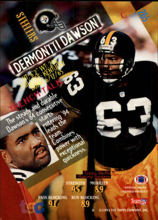 A1063- 1994 Stadium Club FB Cards 251-500 +Rookies -You Pick- 15+ FREE US SHIP - Picture 31 of 485
