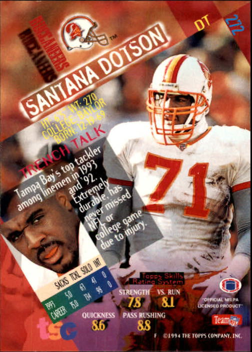 A1063- 1994 Stadium Club FB Cards 251-500 +Rookies -You Pick- 15+ FREE US SHIP - Picture 41 of 485