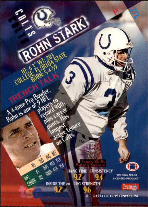 A1063- 1994 Stadium Club FB Cards 251-500 +Rookies -You Pick- 15+ FREE US SHIP - Picture 45 of 485