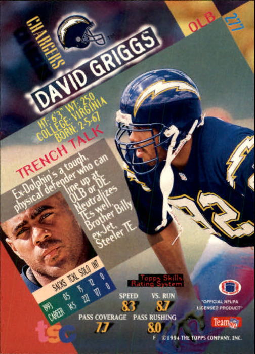 A1063- 1994 Stadium Club FB Cards 251-500 +Rookies -You Pick- 15+ FREE US SHIP - Picture 51 of 485