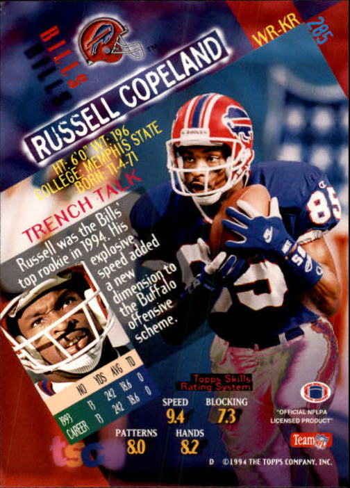 A1063- 1994 Stadium Club FB Cards 251-500 +Rookies -You Pick- 15+ FREE US SHIP - Picture 67 of 485