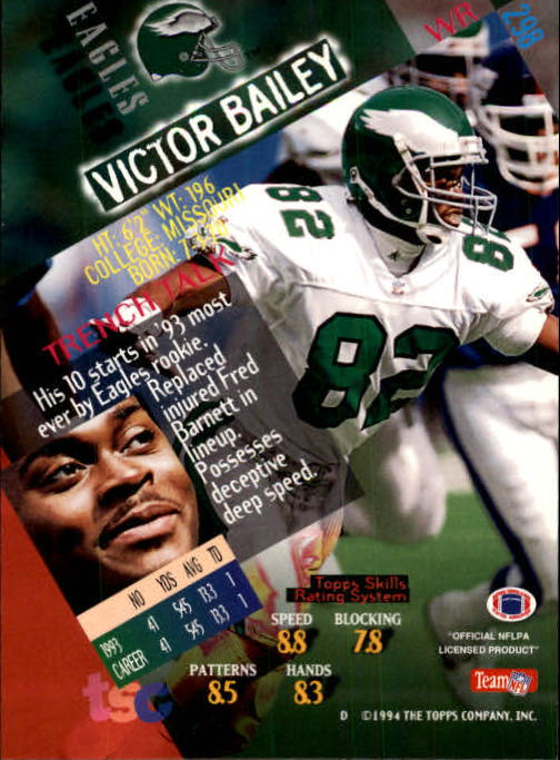 A1063- 1994 Stadium Club FB Cards 251-500 +Rookies -You Pick- 15+ FREE US SHIP - Picture 89 of 485