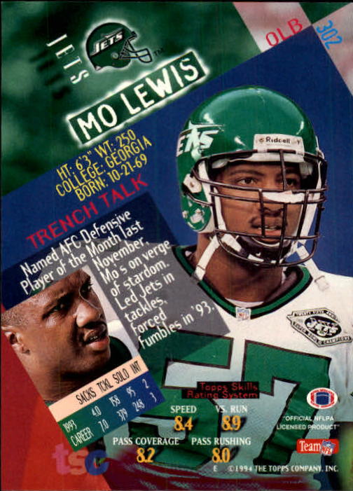 A1063- 1994 Stadium Club FB Cards 251-500 +Rookies -You Pick- 15+ FREE US SHIP - Picture 97 of 485