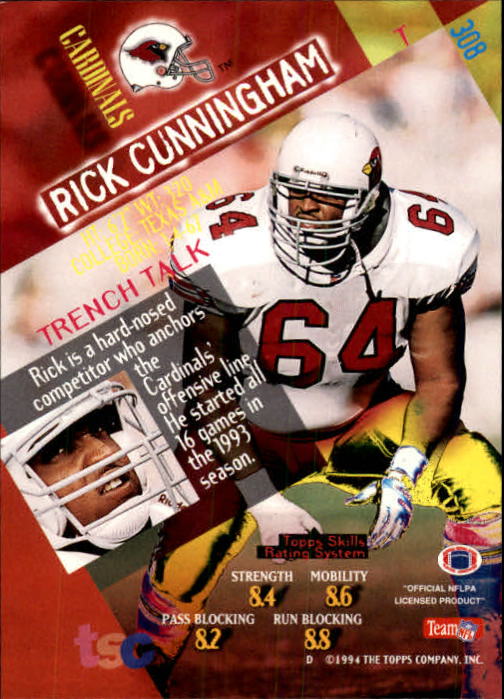 A1063- 1994 Stadium Club FB Cards 251-500 +Rookies -You Pick- 15+ FREE US SHIP - Picture 109 of 485