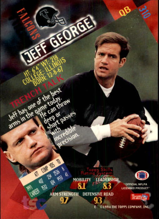 A1063- 1994 Stadium Club FB Cards 251-500 +Rookies -You Pick- 15+ FREE US SHIP - Picture 113 of 485