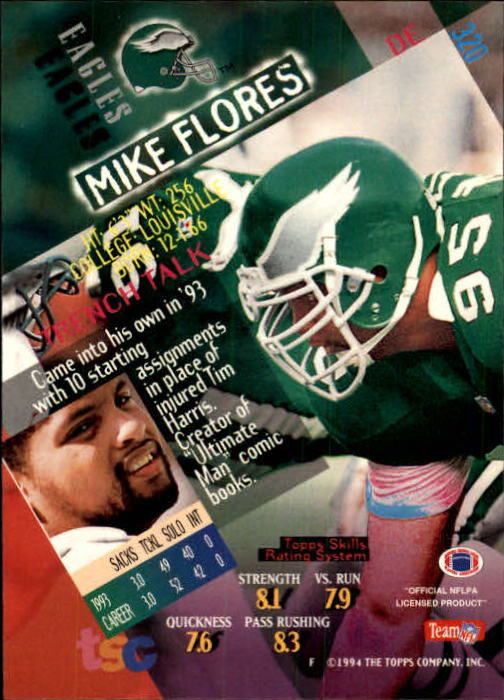 A1063- 1994 Stadium Club FB Cards 251-500 +Rookies -You Pick- 15+ FREE US SHIP - Picture 133 of 485