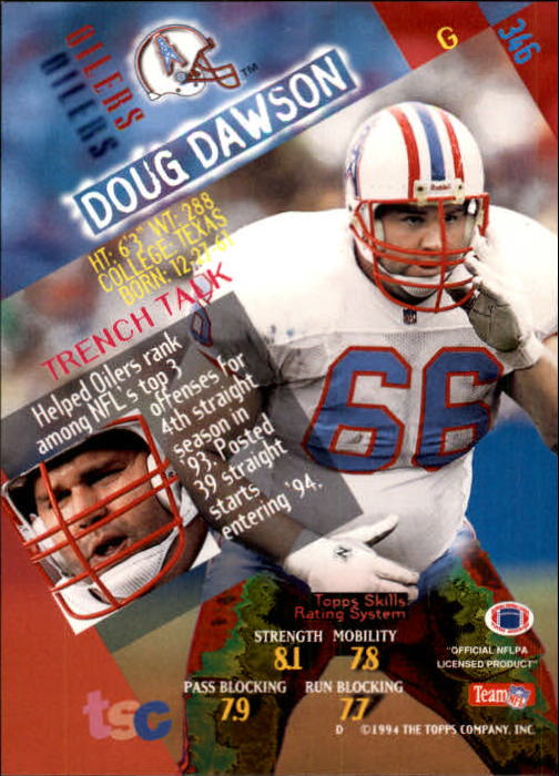 A1063- 1994 Stadium Club FB Cards 251-500 +Rookies -You Pick- 15+ FREE US SHIP - Picture 183 of 485