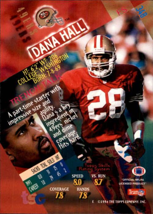 A1063- 1994 Stadium Club FB Cards 251-500 +Rookies -You Pick- 15+ FREE US SHIP - Picture 187 of 485