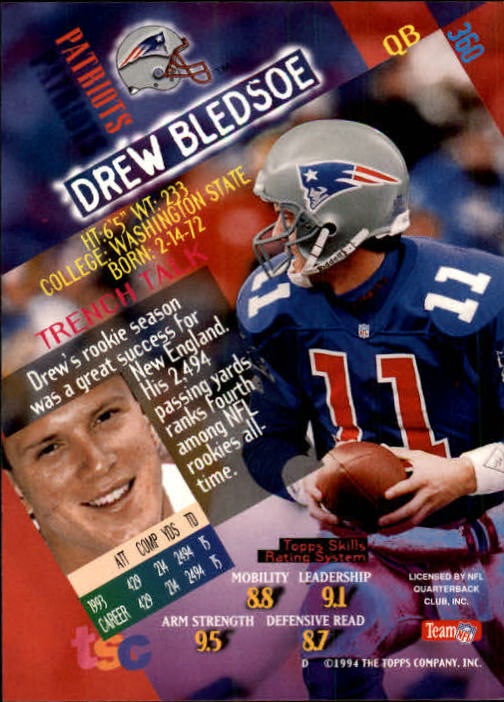 A1063- 1994 Stadium Club FB Cards 251-500 +Rookies -You Pick- 15+ FREE US SHIP - Picture 211 of 485