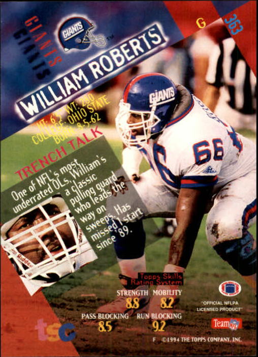 A1063- 1994 Stadium Club FB Cards 251-500 +Rookies -You Pick- 15+ FREE US SHIP - Picture 217 of 485