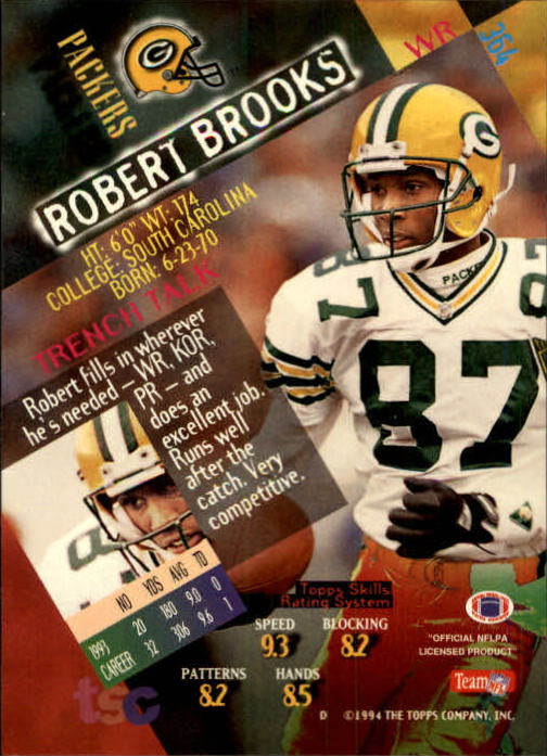 A1063- 1994 Stadium Club FB Cards 251-500 +Rookies -You Pick- 15+ FREE US SHIP - Picture 219 of 485