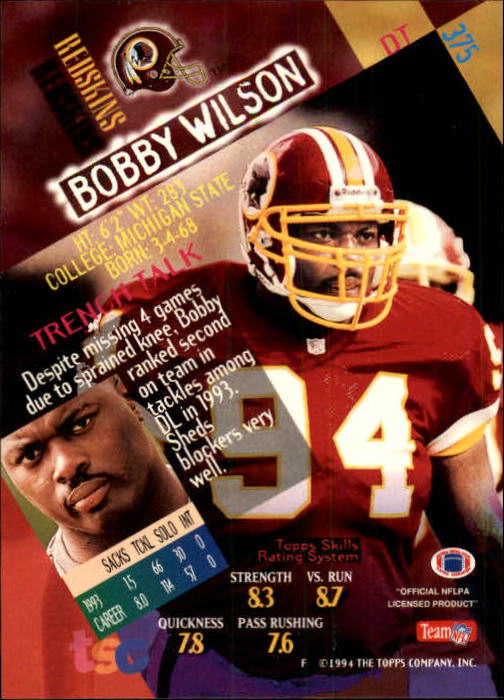 A1063- 1994 Stadium Club FB Cards 251-500 +Rookies -You Pick- 15+ FREE US SHIP - Picture 239 of 485