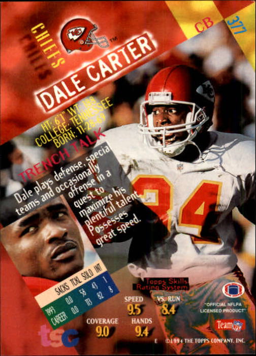 A1063- 1994 Stadium Club FB Cards 251-500 +Rookies -You Pick- 15+ FREE US SHIP - Picture 243 of 485