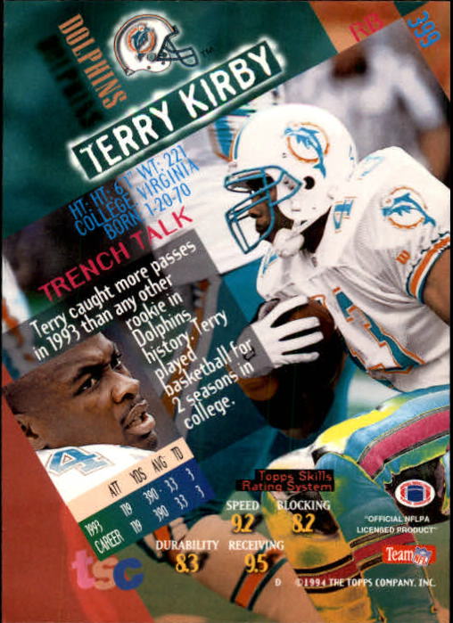 A1063- 1994 Stadium Club FB Cards 251-500 +Rookies -You Pick- 15+ FREE US SHIP - Picture 287 of 485