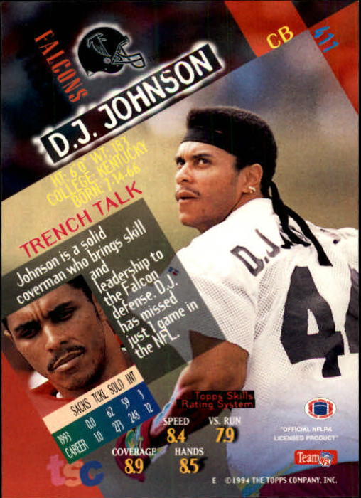 A1063- 1994 Stadium Club FB Cards 251-500 +Rookies -You Pick- 15+ FREE US SHIP - Picture 309 of 485