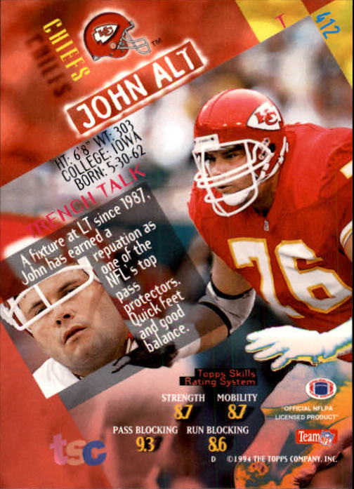 A1063- 1994 Stadium Club FB Cards 251-500 +Rookies -You Pick- 15+ FREE US SHIP - Picture 311 of 485