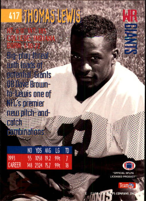 A1063- 1994 Stadium Club FB Cards 251-500 +Rookies -You Pick- 15+ FREE US SHIP - Picture 319 of 485