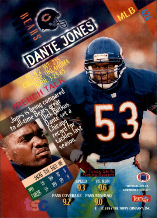 A1063- 1994 Stadium Club FB Cards 251-500 +Rookies -You Pick- 15+ FREE US SHIP - Picture 333 of 485