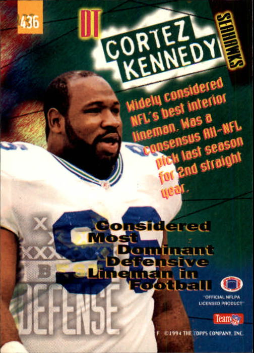 A1063- 1994 Stadium Club FB Cards 251-500 +Rookies -You Pick- 15+ FREE US SHIP - Picture 357 of 485