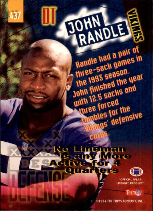 A1063- 1994 Stadium Club FB Cards 251-500 +Rookies -You Pick- 15+ FREE US SHIP - Picture 359 of 485