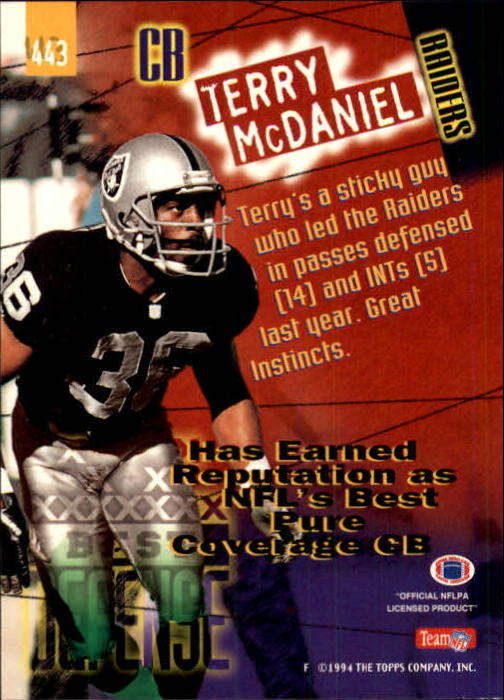 A1063- 1994 Stadium Club FB Cards 251-500 +Rookies -You Pick- 15+ FREE US SHIP - Picture 371 of 485