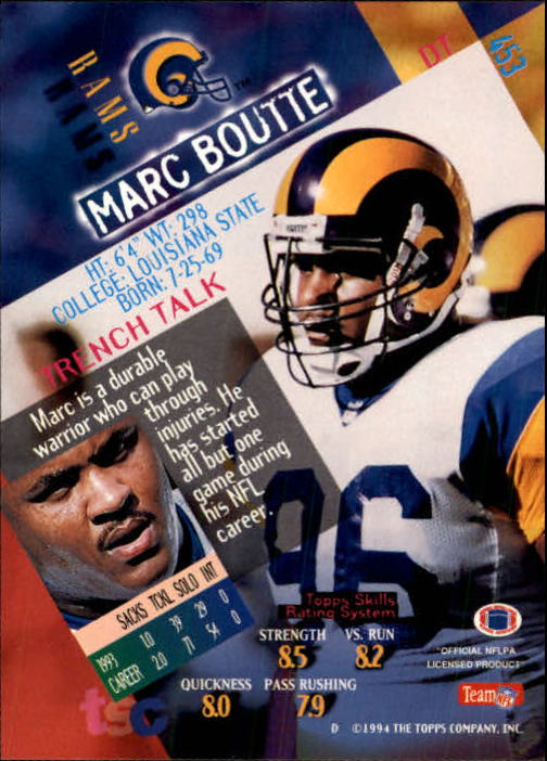 A1063- 1994 Stadium Club FB Cards 251-500 +Rookies -You Pick- 15+ FREE US SHIP - Picture 391 of 485