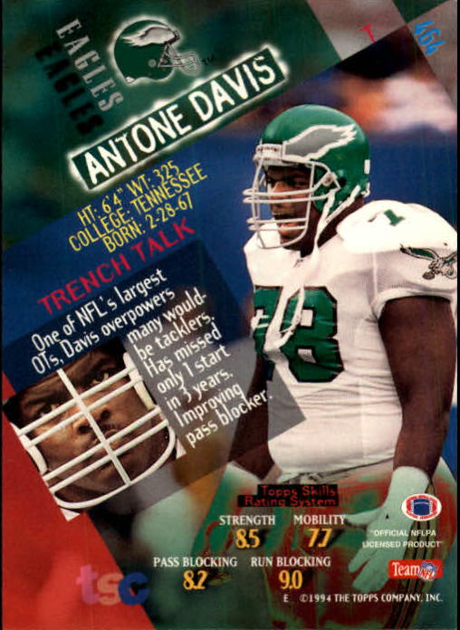 A1063- 1994 Stadium Club FB Cards 251-500 +Rookies -You Pick- 15+ FREE US SHIP - Picture 413 of 485