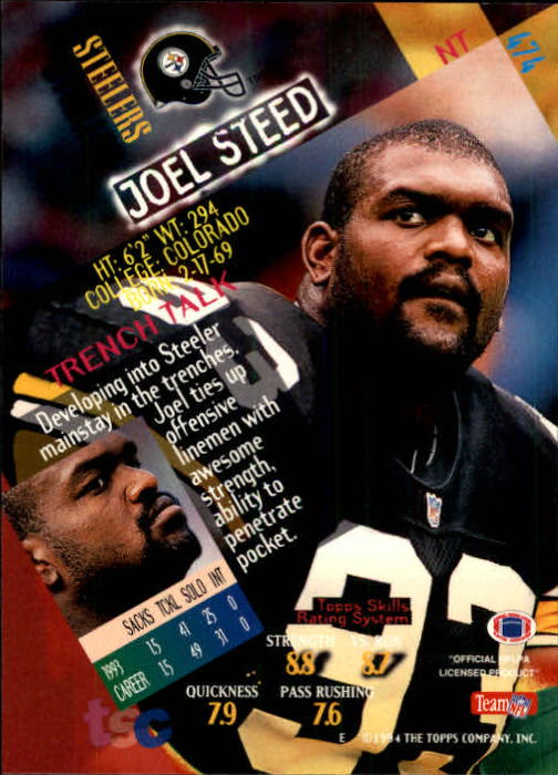 A1063- 1994 Stadium Club FB Cards 251-500 +Rookies -You Pick- 15+ FREE US SHIP - Picture 433 of 485