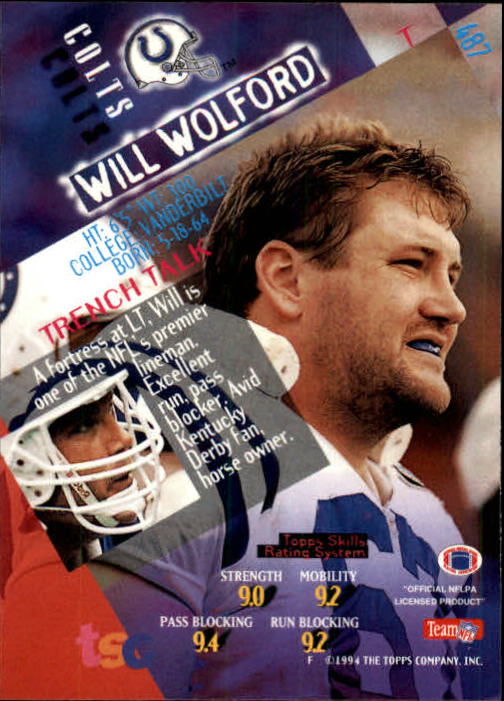 A1063- 1994 Stadium Club FB Cards 251-500 +Rookies -You Pick- 15+ FREE US SHIP - Picture 459 of 485