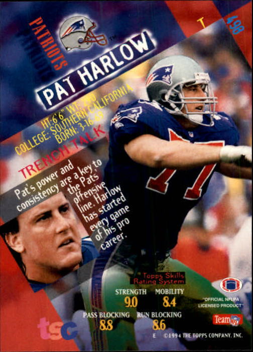 A1063- 1994 Stadium Club FB Cards 251-500 +Rookies -You Pick- 15+ FREE US SHIP - Picture 481 of 485