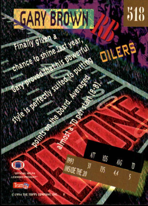 1994 Stadium Club Football "Main Set" Cards #501 to #630 Rookies and Veterans - Picture 35 of 265