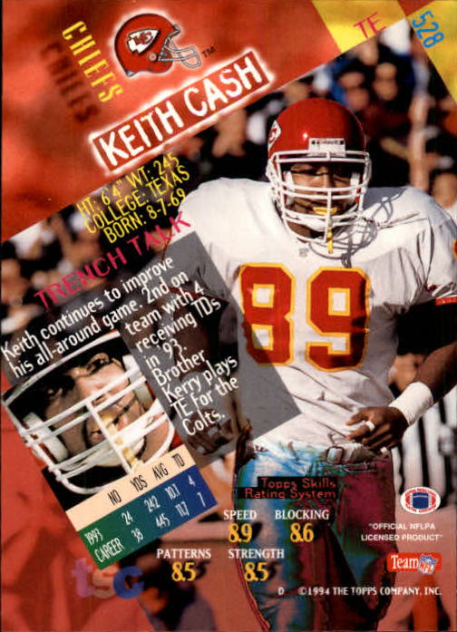 1994 Stadium Club Football "Main Set" Cards #501 to #630 Rookies and Veterans - Picture 55 of 265