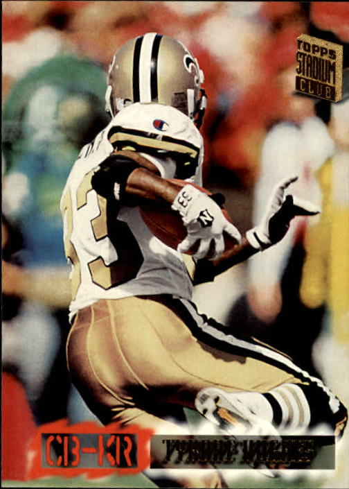 1994 Stadium Club Football "Main Set" Cards #501 to #630 Rookies and Veterans - Picture 90 of 265