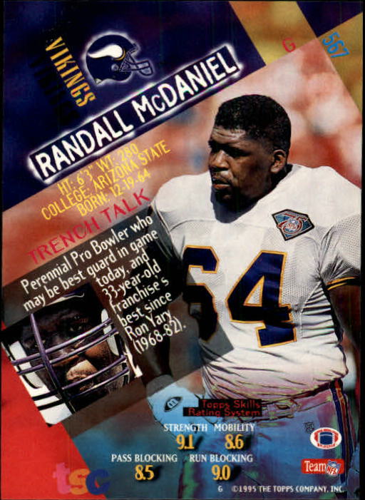 1994 Stadium Club Football "Main Set" Cards #501 to #630 Rookies and Veterans - Picture 133 of 265