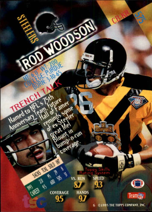 1994 Stadium Club Football "Main Set" Cards #501 to #630 Rookies and Veterans - Picture 149 of 265