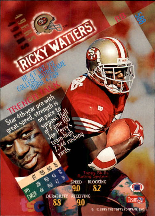 : 1994 Upper Deck Star Rookie #27 Errict Rhett RC