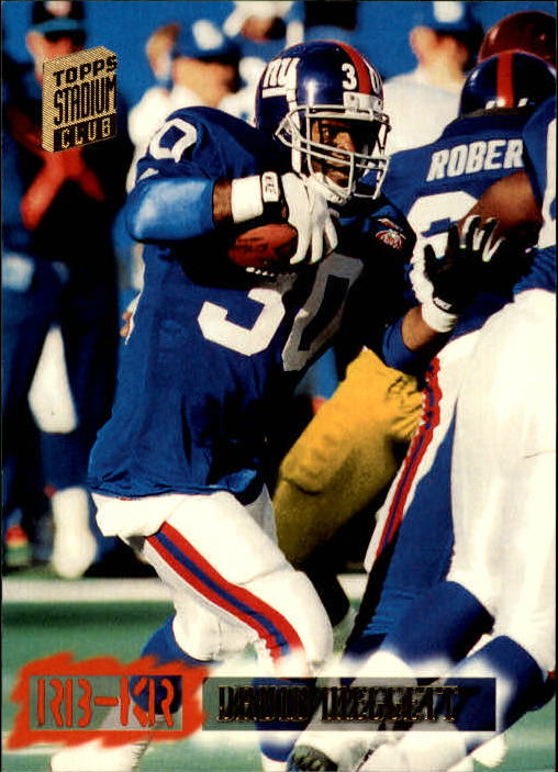 1994 Stadium Club Football "Main Set" Cards #501 to #630 Rookies and Veterans - Picture 218 of 265