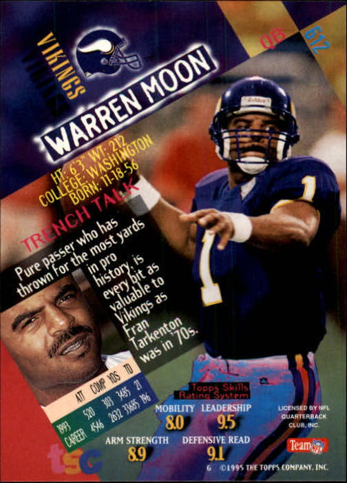 1994 Stadium Club Football "Main Set" Cards #501 to #630 Rookies and Veterans - Picture 223 of 265
