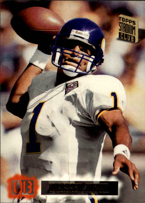 1994 Stadium Club Football "Main Set" Cards #501 to #630 Rookies and Veterans - Picture 222 of 265
