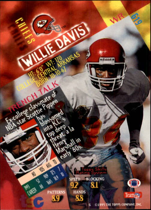 1994 Stadium Club Football "Main Set" Cards #501 to #630 Rookies and Veterans - Picture 237 of 265