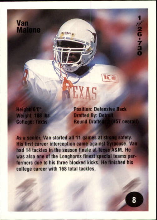 B7654- 1994 Superior Rookies Football Cards 1-80 -You Pick- 15+ FREE US SHIP - Picture 17 of 161