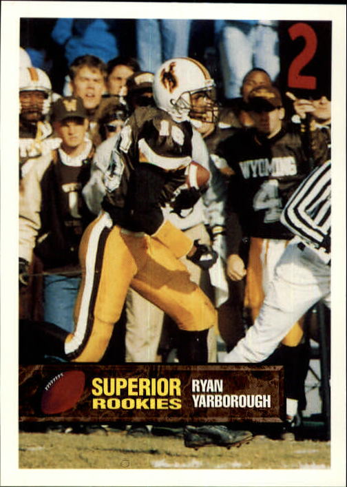 B7654- 1994 Superior Rookies Football Cards 1-80 -You Pick- 15+ FREE US SHIP - Picture 30 of 161