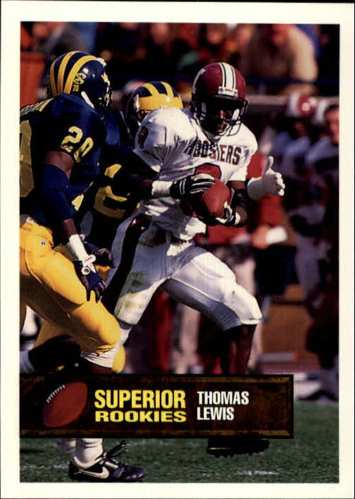 B7654- 1994 Superior Rookies Football Cards 1-80 -You Pick- 15+ FREE US SHIP - Picture 60 of 161