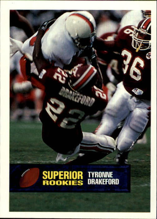 B7654- 1994 Superior Rookies Football Cards 1-80 -You Pick- 15+ FREE US SHIP - Picture 72 of 161