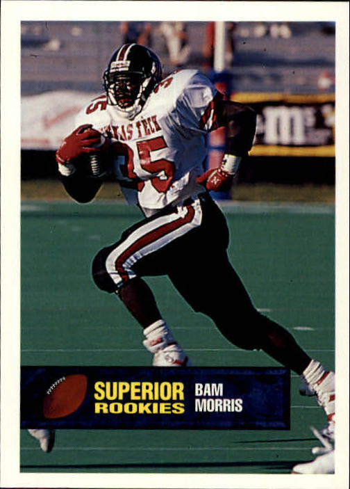 B7654- 1994 Superior Rookies Football Cards 1-80 -You Pick- 15+ FREE US SHIP - Picture 90 of 161