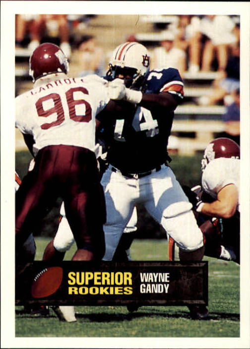 B7654- 1994 Superior Rookies Football Cards 1-80 -You Pick- 15+ FREE US SHIP - Picture 94 of 161