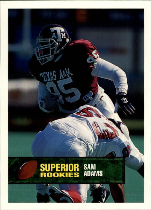 B7654- 1994 Superior Rookies Football Cards 1-80 -You Pick- 15+ FREE US SHIP - Picture 118 of 161